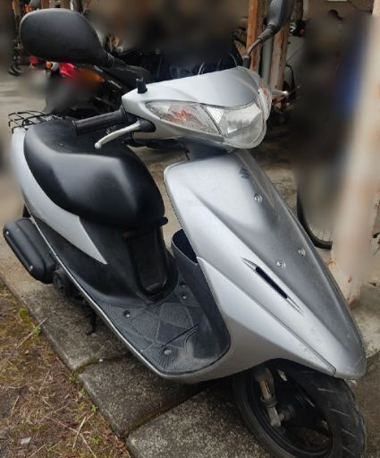 原付きスクーターバイクスズキアドレス仙台市（不動車、部分取り、修理等）引取限定