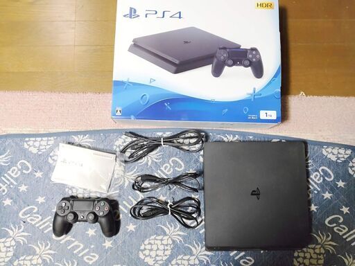 ★プレイステーション4 ★　本体　完品　CUH-2100B 1TB ジェットブラック
