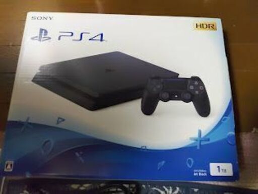 ☆プレイステーション4 ☆ 本体 完品 CUH-2100B 1TB ジェットブラック 