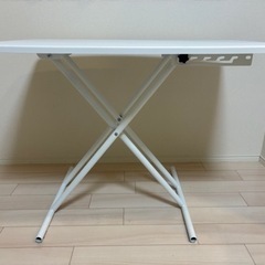 昇降式テーブル ホワイト