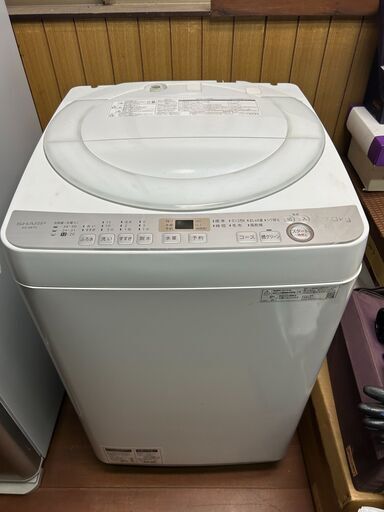 SHARP（シャープ） 全自動洗濯機 ES-GE7C-W