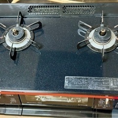 美品)パロマ ガラストップ コンロ ガステーブル IC66WCR-R グラン 