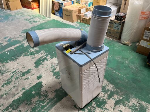 スポットクーラー 冷房 ナカトミ 1100W 単相100V 倉庫や作業場用