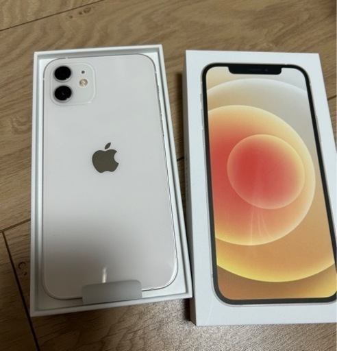 iPhone 12 128GB au 白ロム　美品　端末　スマートフォン