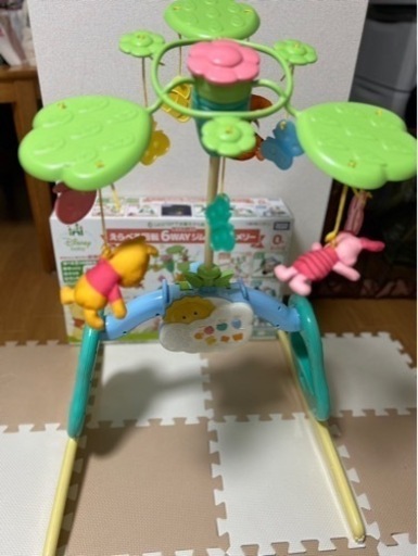 子供用品 ベビー用品 おもちゃ プーさんメリー