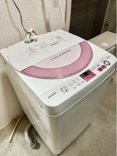 シャープ　6kg 洗濯機