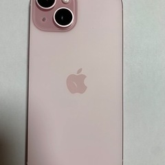 少し値下げしました  iPhone15 ピンク　128G   ほぼ新品