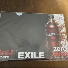 EXILE 、コカコーラ　コラボ　クリアファイル　新品