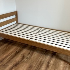 無印良品 木製 シングルベッド フレーム (解体完了)