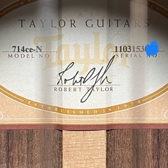 Taylor 714ce＿n left handed 定価約60万