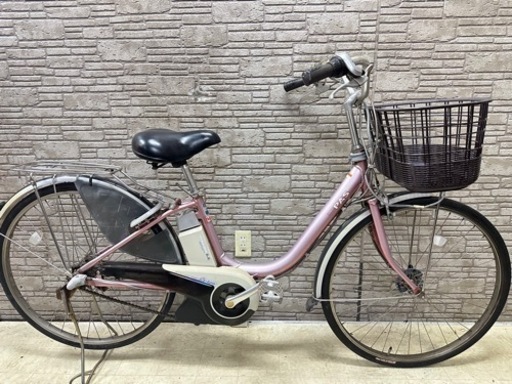 新生活応援SALE  東京23区配達無料　新基準　ヤマハ　パス　6Ah リチウム 電動自転車 中古 1580