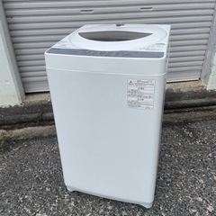 TOSHIBA 東芝 5.0kg 2018年製 家電 生活家電 洗濯機