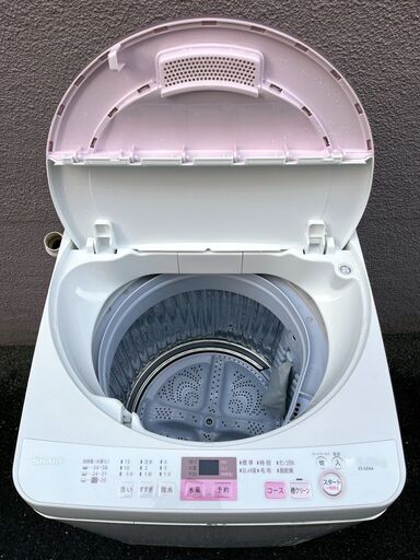 ⑬【税込み】シャープ 6kg 全自動洗濯機 ES-GE6A 17年製【PayPay使えます】