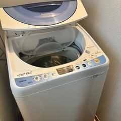 【0円】Panasonic製 洗濯機 6kg