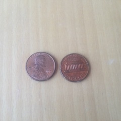 アメリカ旧硬貨　1970年代　1セント