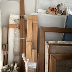 中古100号キャンバス２枚組み（油彩のみ） 中古100号キャンバス2枚組み（油彩のみ）