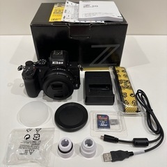 【値段交渉可】Nikon Z50 レンズキット( 国内保証書,S...