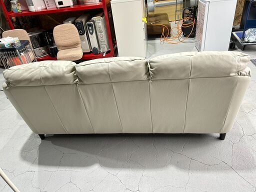 ☆NATUZZI ITALIA☆ ナツッジ イタリア トリプルソファ 総本革 レザー 