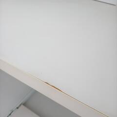 ☆ジモティ割あり☆ レンジボード ダークブラウン、ホワイト、シルバー