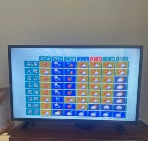 REGZA 32型テレビ　22年度製