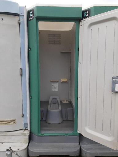仮設トイレ　和式