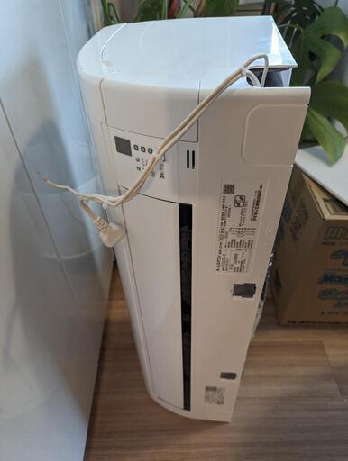 【中古】22年製ダイキンエアコンF22ZTES-W 主に6畳用(室外機付)