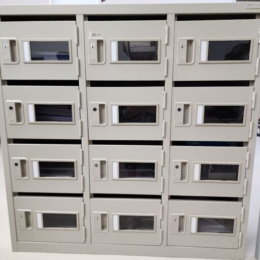 オフィスロッカー　メールBOX　鍵付き　12口