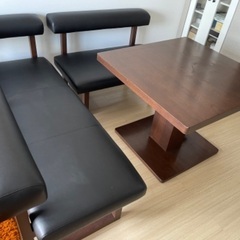 関家具　ダイニングテーブル&ソファ