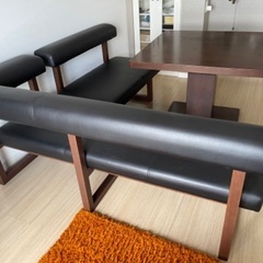 関家具　ダイニングテーブル&ソファ