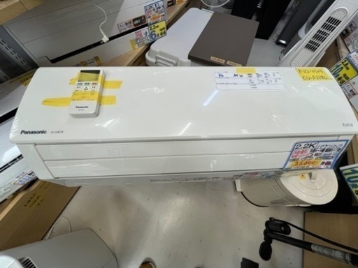 【パナソニック／エアコン2.2k】【2018年製】【６畳用】【クリーニング済】【６ヶ月保証】【取付可】【管理番号12603】