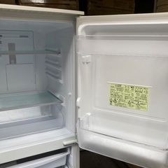 RKGRE-316】特価！シャープ/137L 2ドア冷凍冷蔵庫/SJ-D14E-W/中古品/2019年
