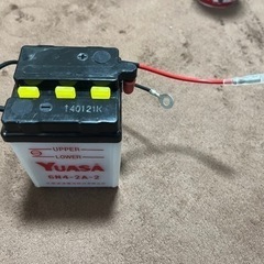 新品！バッテリー　台湾ユアサ　6V 6N4-2A-2