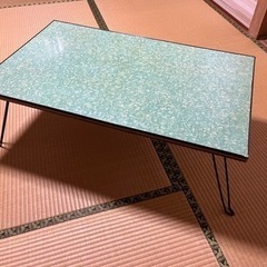 昭和レトロ　折り畳みテーブル
