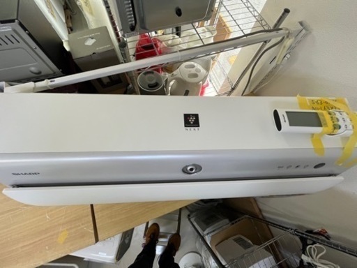 【シャープ／エアコン6.3k】【2020年製】【20畳用】【クリーニング済】【６ヶ月保証】【取付可】【管理番号12603】