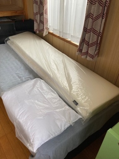 (お取引終了です有難う御座いました)DJ sing(高反発マット)未使用品♪未使用枕付き