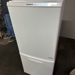 パナソニック 冷蔵庫 幅48cm 138L マットバニラホワイト...