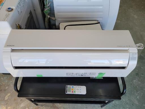 【新生活SALE】HITACHI　日立　6畳用エアコン　RAS-D22M　標準取付工事代込　中古　リサイクルショップ宮崎屋住吉店24.3.26ｋ