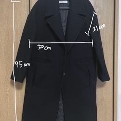 wool コート (black) / 韓国製