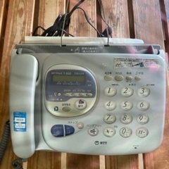 感熱紙のFax電話機