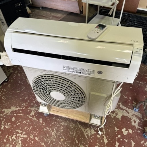 極美品★エアコン 2022年製 白くまくん 10畳用 日立 冷暖房 2.8kw