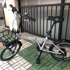 🔹折りたたみ自転車🔹 6段 軽量アルミフレーム