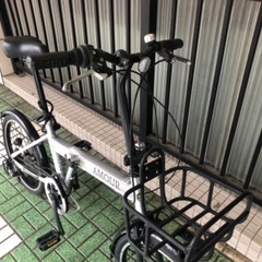 🔹折りたたみ自転車🔹 6段 軽量アルミフレーム