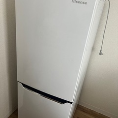 ハイセンス　冷蔵庫　150L 2018年製(決まりました)