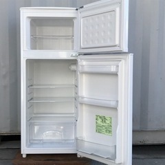 E254J◇アイリスオーヤマ◇2ドア冷蔵庫◇118L◇2020年製◇右開き◇AF118-W