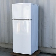 E254J◇アイリスオーヤマ◇2ドア冷蔵庫◇118L◇2020年製◇右開き◇AF118-W