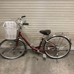 　ママチャリ　自転車  買い物自転車　