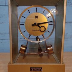 昭和レトロ ナショナル キングレット置時計(ジャンク品)