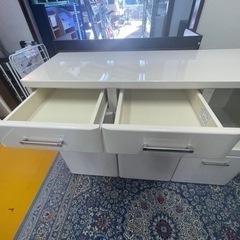 リサイクルサービス八光】幅119.8cm マルミツ エナメルホワイト 