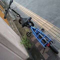 HUMMER[ハマー]FDB206SG-DK 20吋 折り畳み自転車 外装6段/ブルー