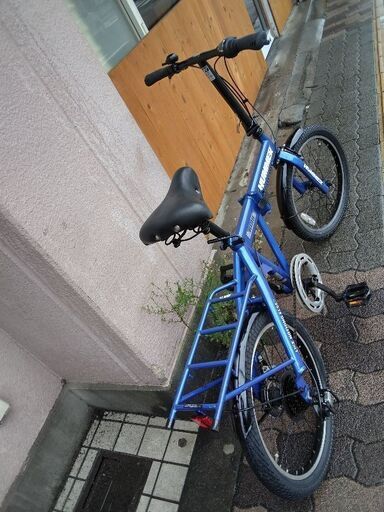 HUMMER[ハマー]FDB206SG-DK 20吋 折り畳み自転車 外装6段/ブルー